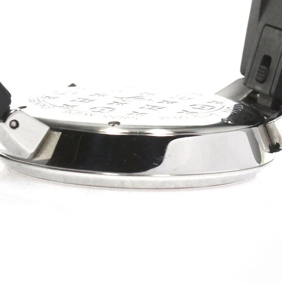 LOUIS VUITTON Tambour monogram QA147 fuchsia & orange Quartz Ladies Watch - Picture 8 of 12